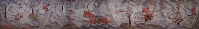 Mural from a Tomb of Northern Qi Dynasty in Jiuyuangang, Xinzhou by Unbekannt Unbekannt